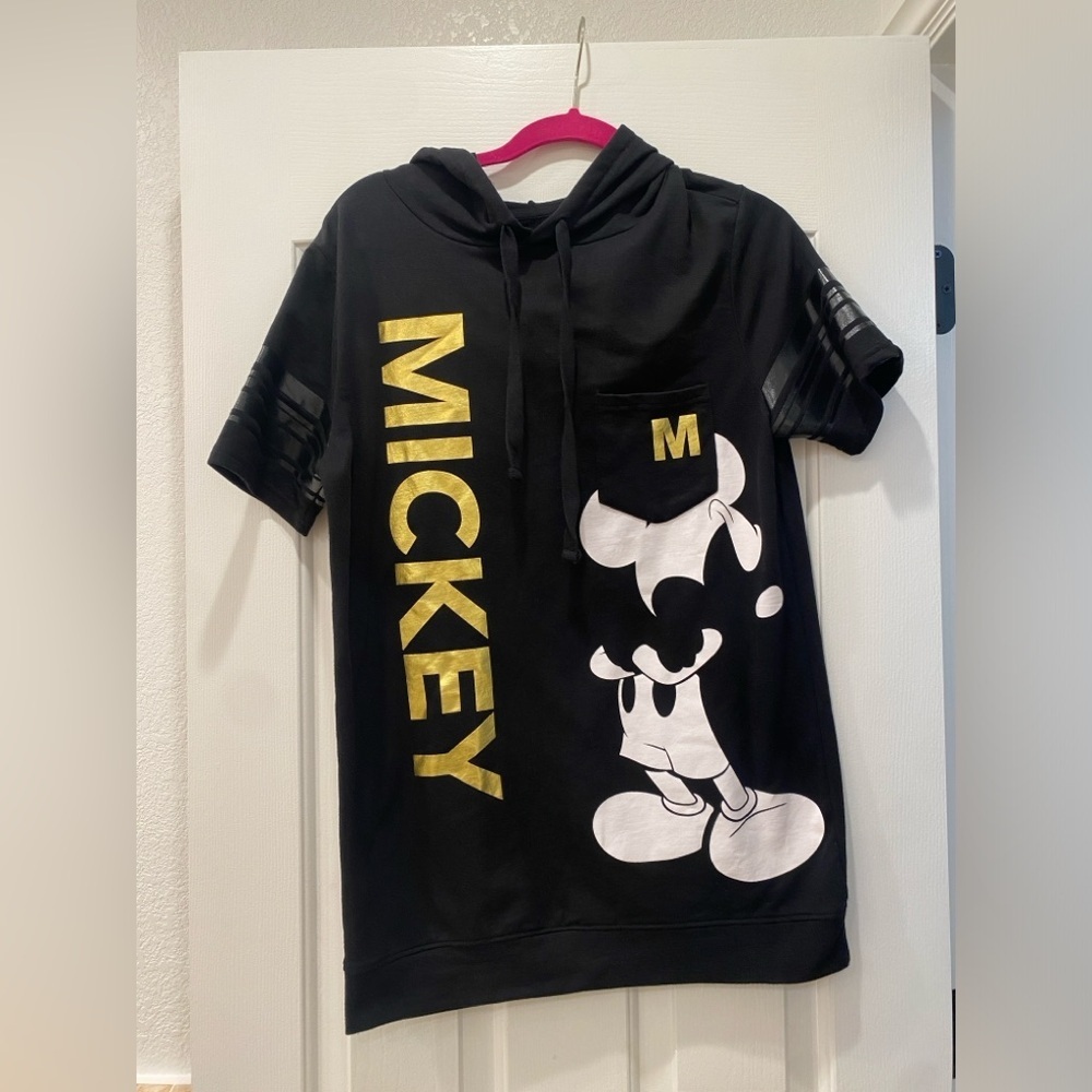 Disney Mickey Mouse shirt black size S